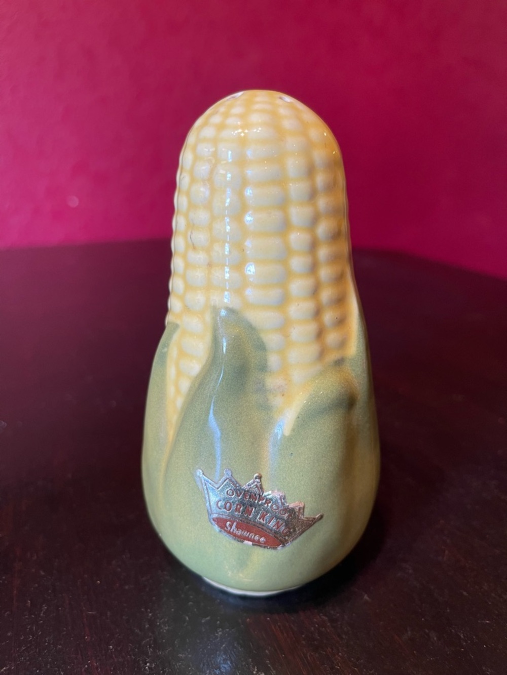 Shawnee Pottery Corn King salt shaker
